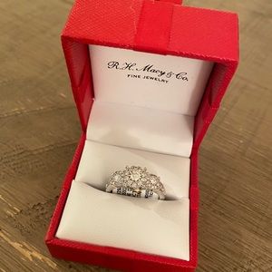 3 Diamond Engagement Ring